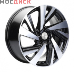Khomen Wheels KHW1801 7,5x18/5x114,3 DIA66,1  ET45 Black-FP