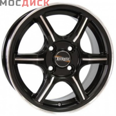 TECH-LINE 433 5,5x14/4x98 DIA58,6  ET38 черный п.п. BD