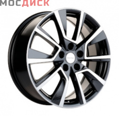 Khomen Wheels KHW1802 7x18/5x114,3 DIA67,1  ET38 Black-FP