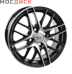 RST R004 5,5x14/4x100 DIA60,1  ET43 черный п.п. BD