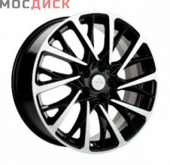 Khomen Wheels KHW1804 7,5x18/5x108 DIA60,1  ET40 Black-FP Khomen Wheels KHW1804 7,5x18/5x108 DIA60,1  ET40 Black-FP