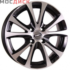 NEO 509 6x15/5x100 DIA57,1  ET40 черный п.п. BD