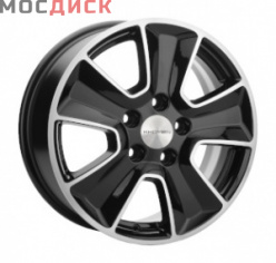 Khomen Wheels KHW1601 6,5x16/5x114,3 DIA66,1 ET50 Black Khomen Wheels KHW1601 6,5x16/5x114,3 DIA66,1 ET50 Black